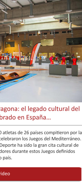 El legado cultural del mayor evento deportivo en España durante 2018