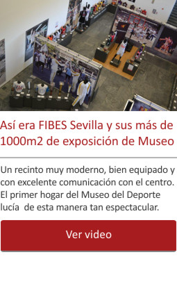 Así era FIBES Sevilla y sus más de 1000m2 de exposición de Museo