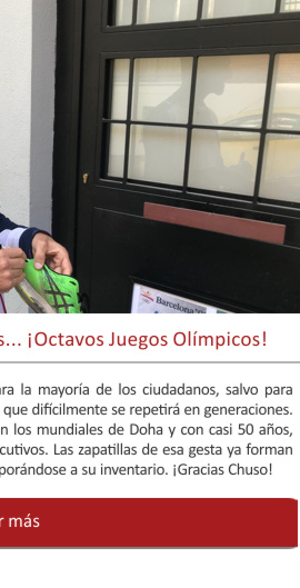 Jesús García Bragado disputará sus ¡octavos Juegos Olímpicos!