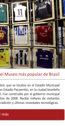 El Museo del Fútbol de Sao Paulo: el Museo más popular de Brasil