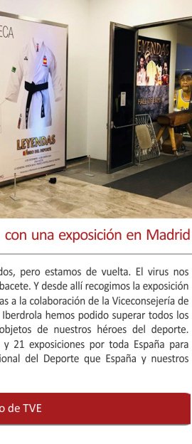 Gran exposición en Madrid: el Museo del Deporte regresa tras el Covid