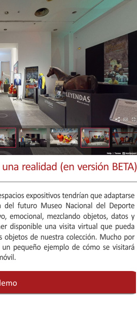 La visita virtual al Museo es ya una realidad (en versión BETA)