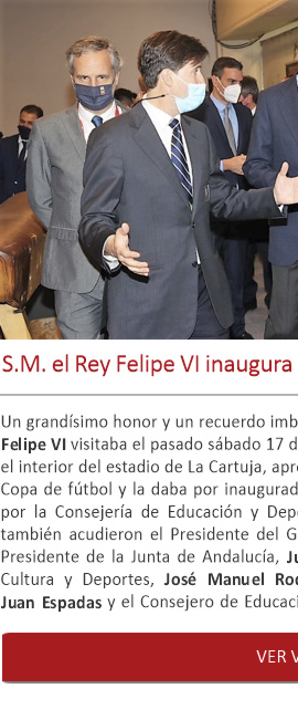 S.M. el Rey Felipe VI inaugura la nueva exposición de Sevilla