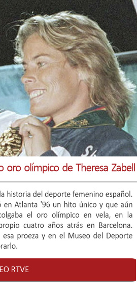 Se cumplen 25 años del segundo oro olímpico de Theresa Zabell