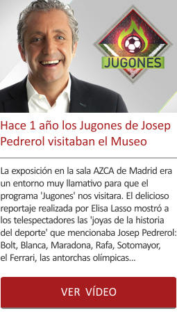 Hace 1 años los Jugones de Josep Pedrerol visitaban el Museo