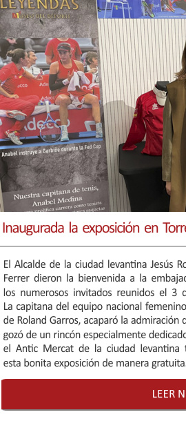 Inaugurada la exposición en Torrent, Valencia con Anabel Medina