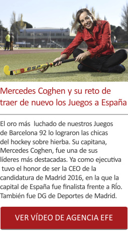 Mercedes Coghen y su reto de traer de nuevo los Juegos a España