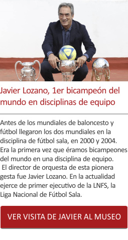 Javier Lozano, 1er bicampeón del mundo en disciplina de equipo