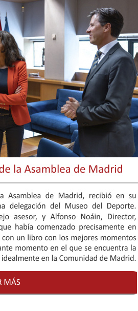 RecepciÃ³n con la Presidenta de la Asamblea de Madrid