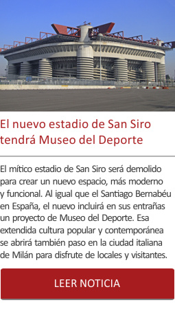 El nuevo estadio de San Siro tendrá Museo del Deporte