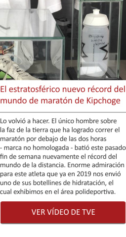 El estratosférico nuevo récord del mundo de maratón de Kipchoge