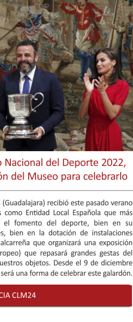 El Museo visitarÃ¡ Azuqueca de Henares, Premio Nacional del Deporte por promocionar su prÃ¡ctica