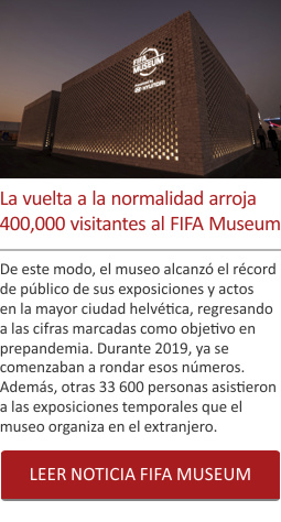 La vuelta a la normalidad arroja 400,000 visitantes al FIFA Museum