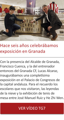 Hace seis aÃ±os celebrÃ¡bamos exposiciÃ³n en Granada