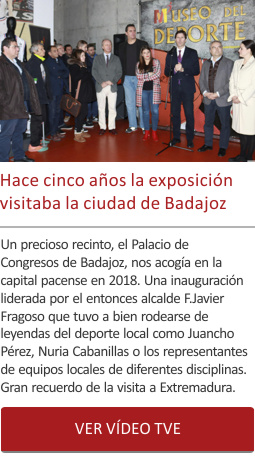 Hace cinco aÃ±os la exposiciÃ³n visitaba la ciudad de Badajoz