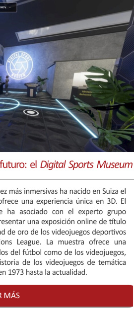 Nace el Museo del Deporte del futuro: el Digital Sports Museum