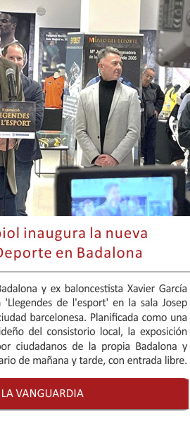 El alcalde Xavier García Albiol inaugura la nueva exposición de Badalona 