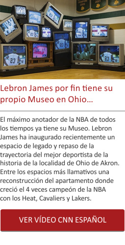Lebron James por fin tiene su propio Museo en Ohio...