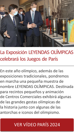 La exposición LEYENDAS OLÍMPICAS celebrará los Juegos de París