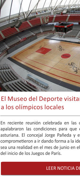 El Museo del Deporte visitará Gijón y homenajeará a los olímpicos locales
