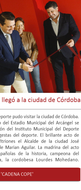 El Museo del Deporte por fin llegó a la ciudad de Córdoba