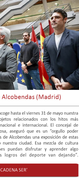 Inaugurada la exposición de Alcobendas (Madrid)