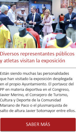 Diversos representantes públicos siguen visitando la exposición