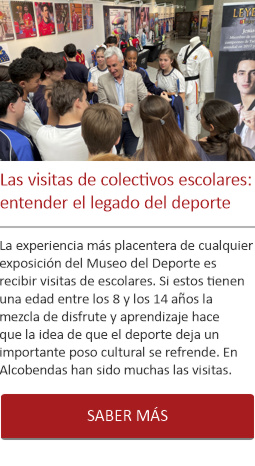 Las visitas de colectivos escolares: entender el legado del deporte