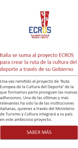 Italia se suma al proyecto ECROS para crear la ruta de la cultura del deporte a través de su Gobierno