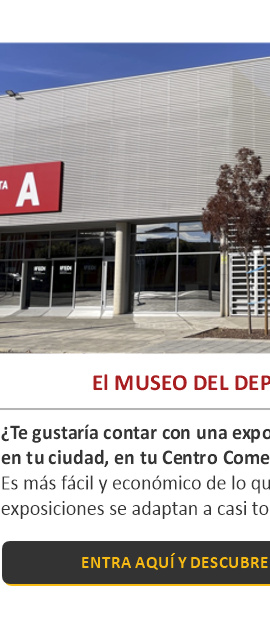 ¿Te gustaría contar con una exposición del Museo del Deporte en tu ciudad?