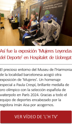 Así fue la exposición 'Mujeres Leyendas del Deporte' en Hospitalet de Llobregat, Barcelona