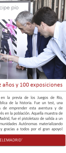 Este verano cumplimos diez años y 100 exposiciones