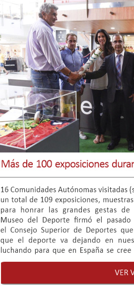 Más de 100 exposiciones durante estos 10 años de itinerancia