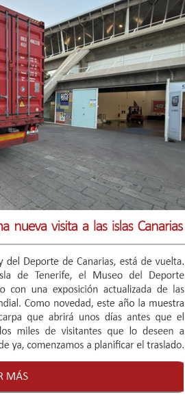 El Museo del Deporte prepara una nueva visita a las islas Canarias