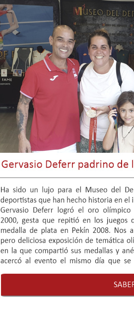 Gervasio Deferr padrino de lujo de una nueva exposición