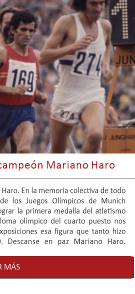 Se apagó la llama del gran campeón Mariano Haro