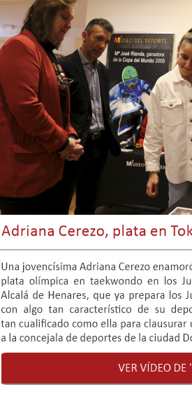 Adriana Cerezo, plata en Tokio, clausuró la exposición