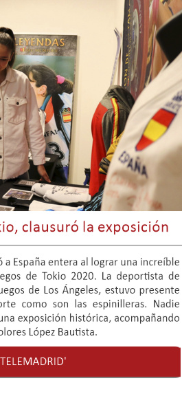 Adriana Cerezo, plata en Tokio, clausuró la exposición