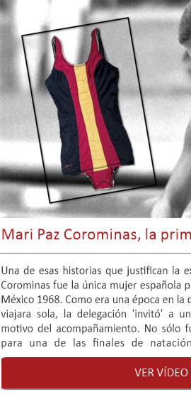 Mari Paz Corominas, la primera mujer finalista olímpica