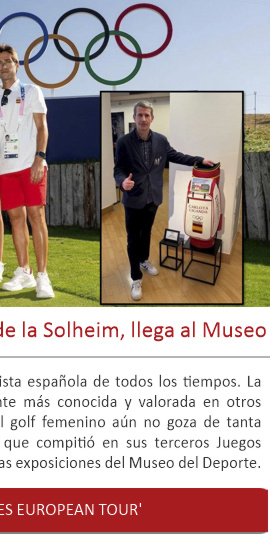 Carlota Ciganda, la heroína de la Solheim, llega al Museo
