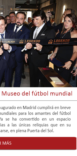 LEGENDS, dos años del gran Museo del fútbol mundial