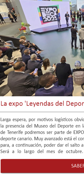 La expo 'Leyendas del Deporte' visitará las islas Canarias