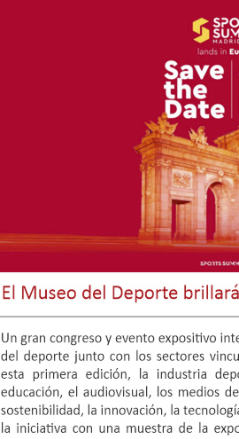 El Museo del Deporte brillará en el Madrid Sports Summit