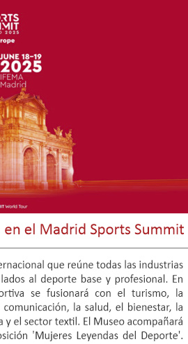 El Museo del Deporte brillará en el Madrid Sports Summit