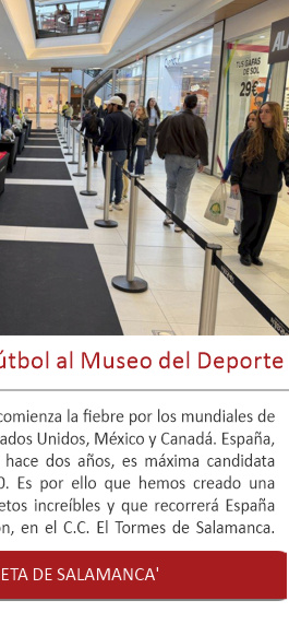 Ya llegan los Mundiales de fútbol al Museo del Deporte