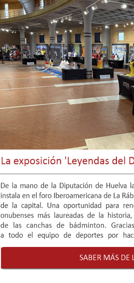 La exposición 'Leyendas del Deporte' se instala en Huelva