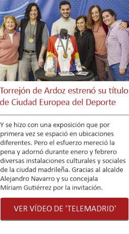 Torrejón de Ardoz estrenó su título de Ciudad Europea del Deporte con el Museo
